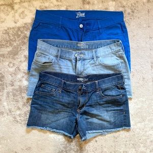 3 pair Diva Old Navy Shorts